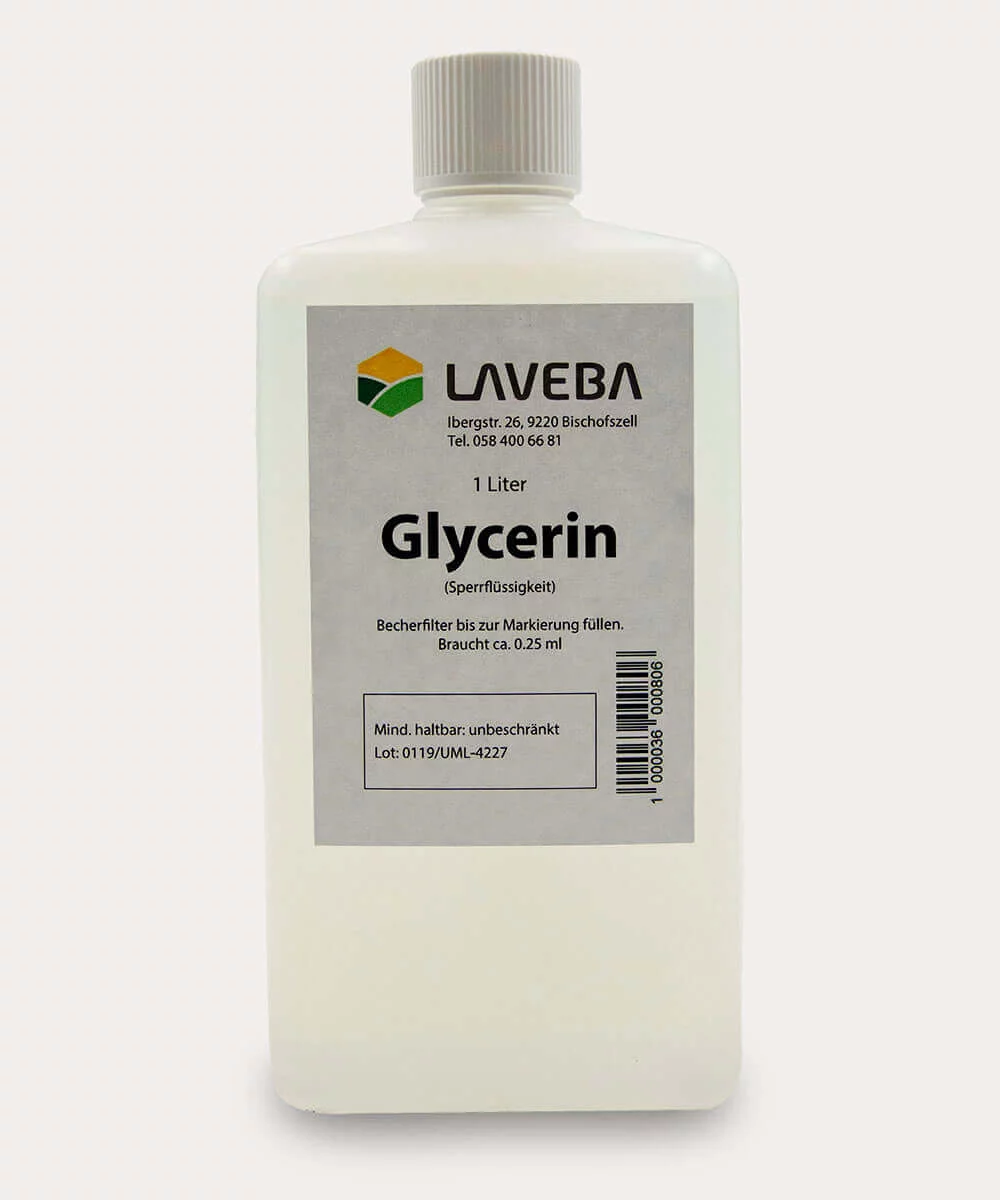 Glycerin 1 l für Becherfilter – LAVEBA Online-Shop