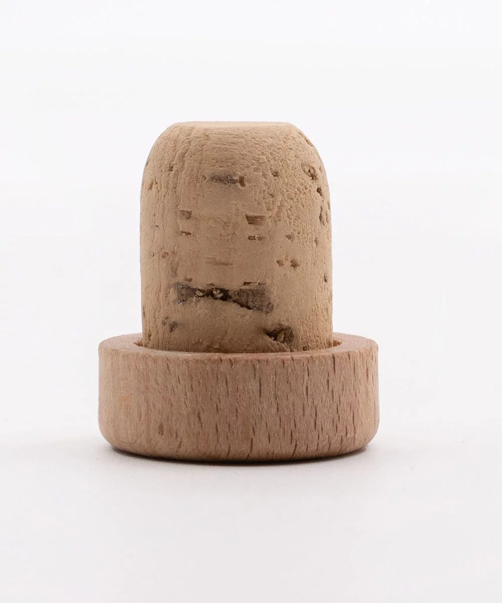 Bouchon lisse en liège naturel, 19mm – LAVEBA Online-Shop